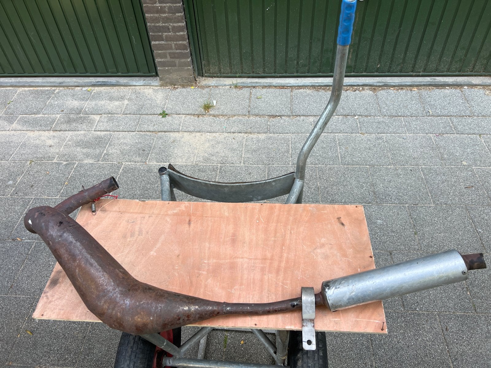 Uitlaat Honda MB 8 - perfect voor Malossi 110cc, Ophalen of Verzenden, Gebruikt