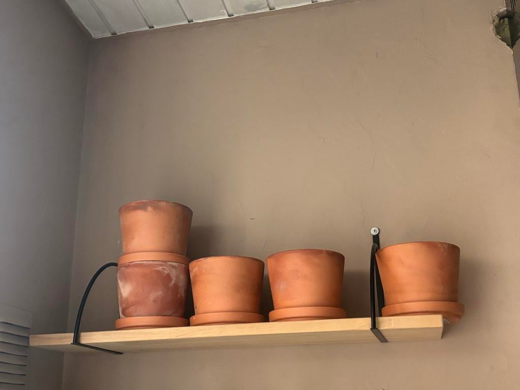 5x IKEA BRUNBÄR bloempotten - Zo goed als nieuw, Tuin en Terras, Bloempotten, Ophalen, Rond, Binnen, Zo goed als nieuw