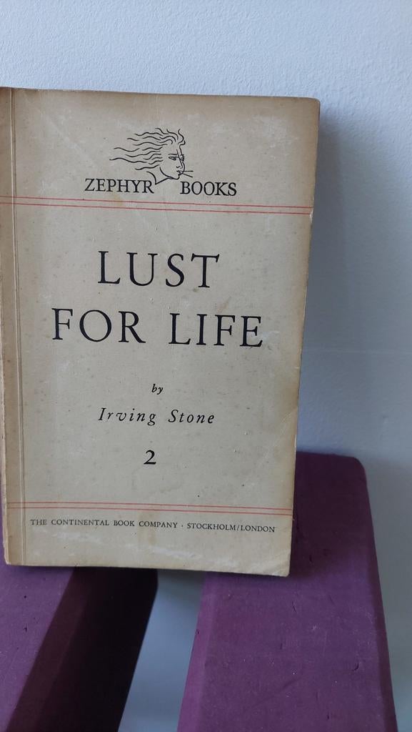 Lust for Life - Irving Stone (Zephyr Books), Ophalen of Verzenden, Gelezen, Irving Stone, Europa overig