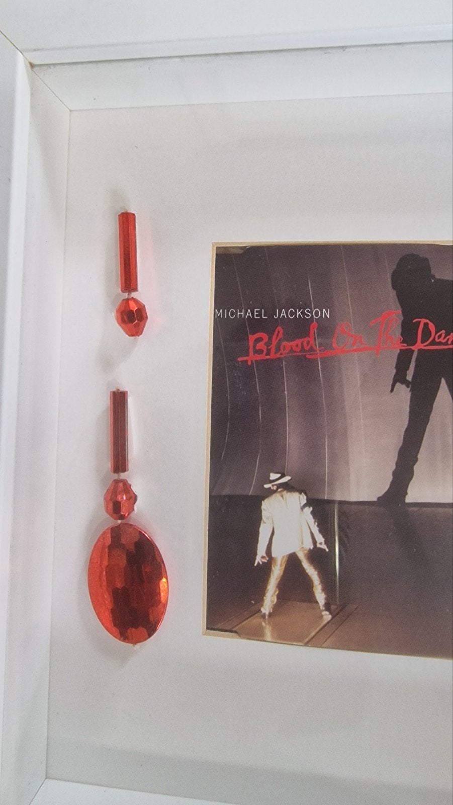 Michael Jackson Blood on the Dancefloor ketting  met COA, Ophalen of Verzenden, Gebruikt, Gebruiksvoorwerp