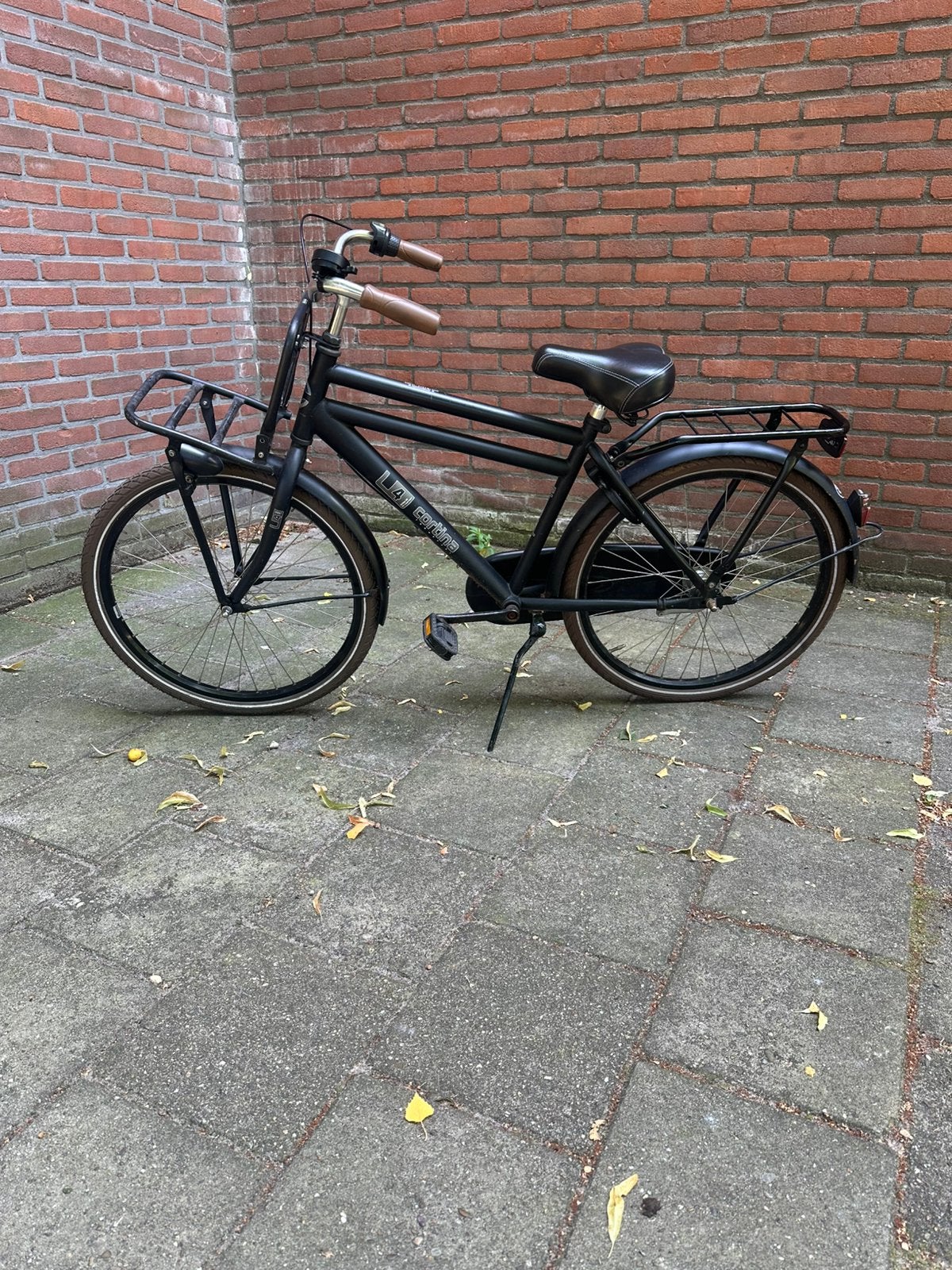 Cortina U4 zwart jongens fiets 24inch, Ophalen, Zo goed als nieuw, 24 inch
