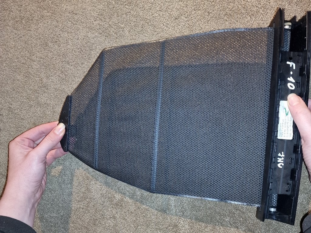 Zonwering links achterzijde BMW 5 serie F10  51359171785, Ophalen of Verzenden