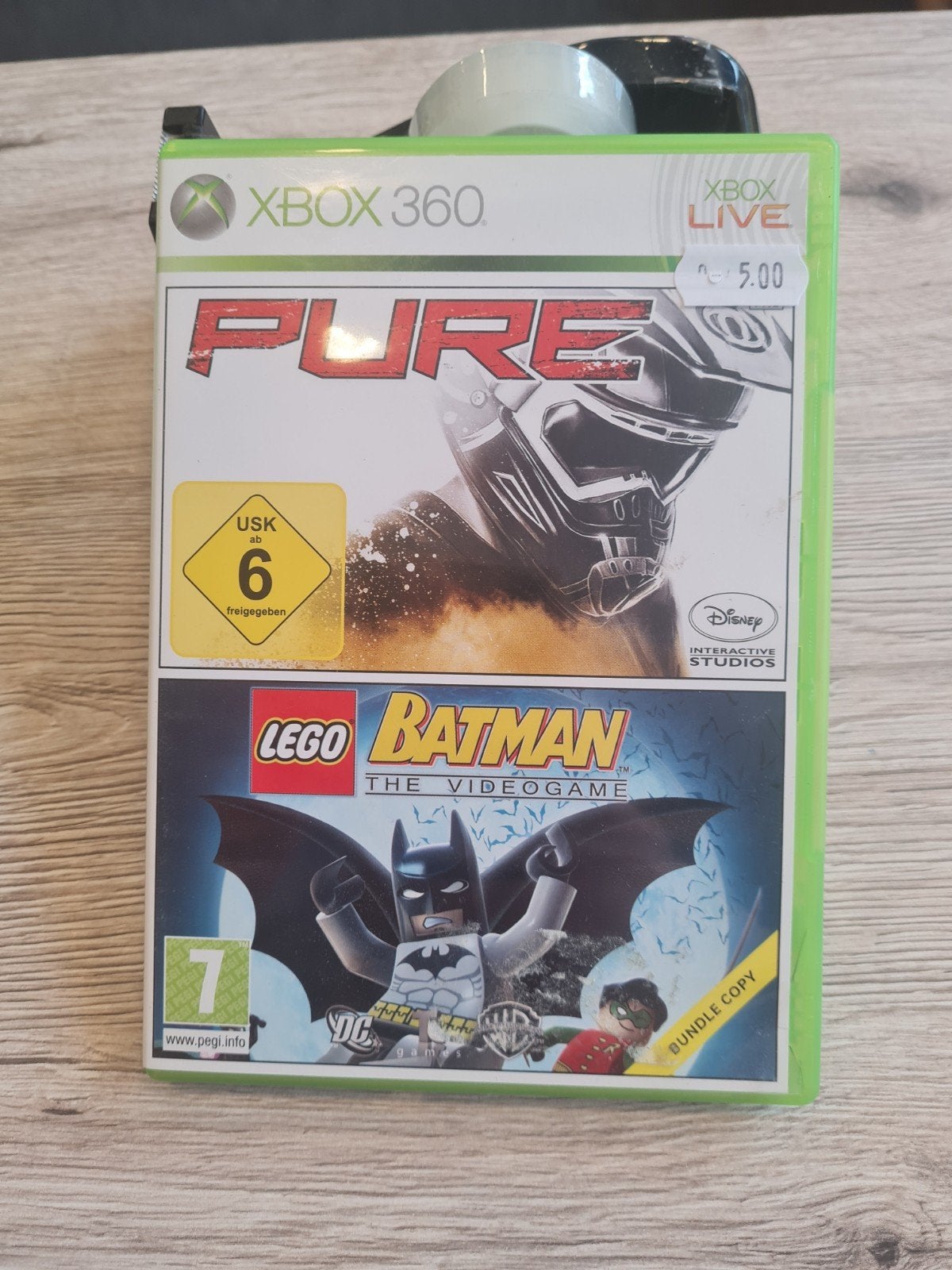 Pure & LEGO Batman The Videogame Xbox 360, Avontuur en Actie, Gebruikt, Niet gespecificeerd op product, 1 speler