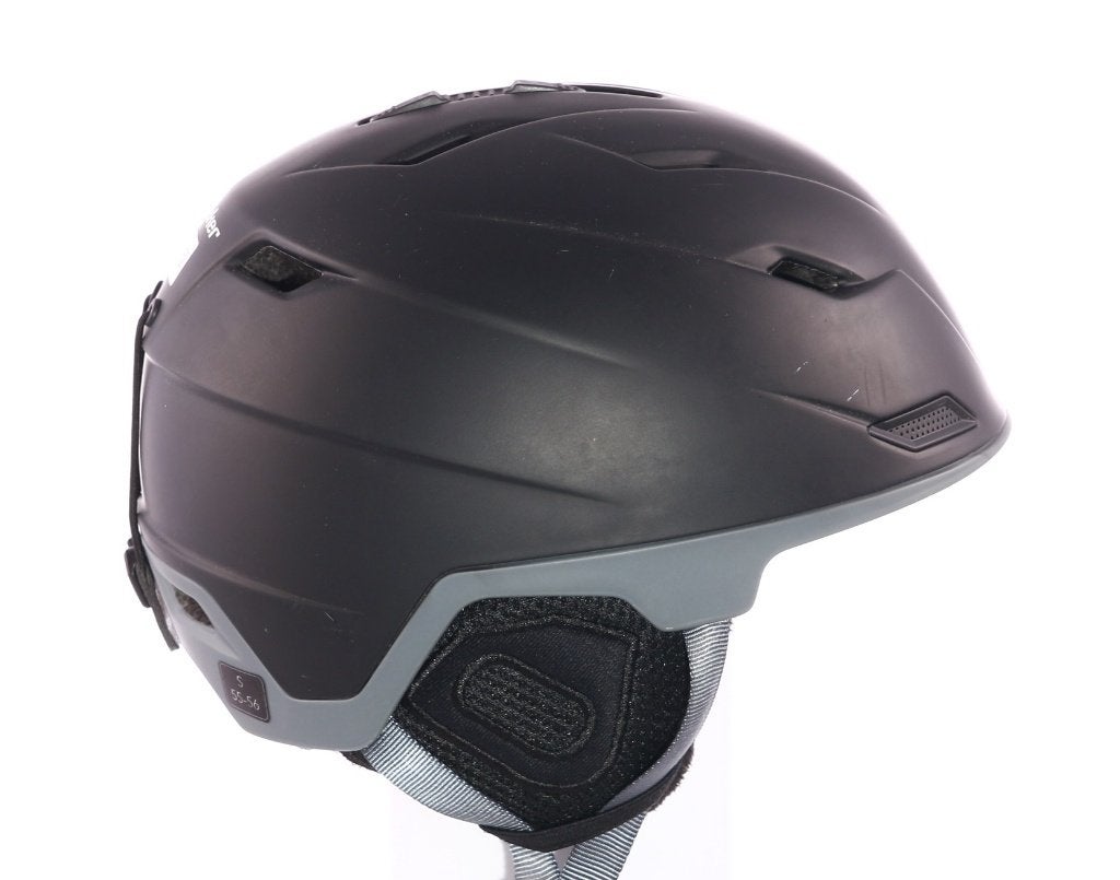 55;56;59;60 cm ski snowboard helm SLOKKER TRIAL, Black/grey, Sport en Fitness, Overige merken, Gebruikt, Verzenden, Overige typen