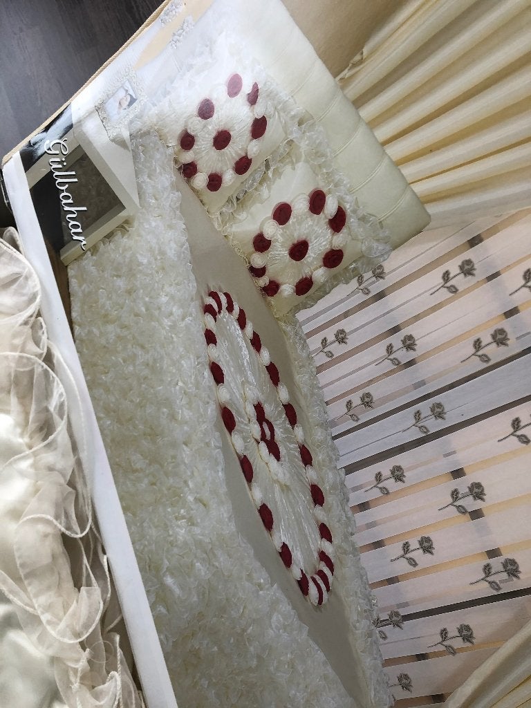 Bed overtrek, Ophalen, Beige, Dekbedovertrek, Overige materialen
