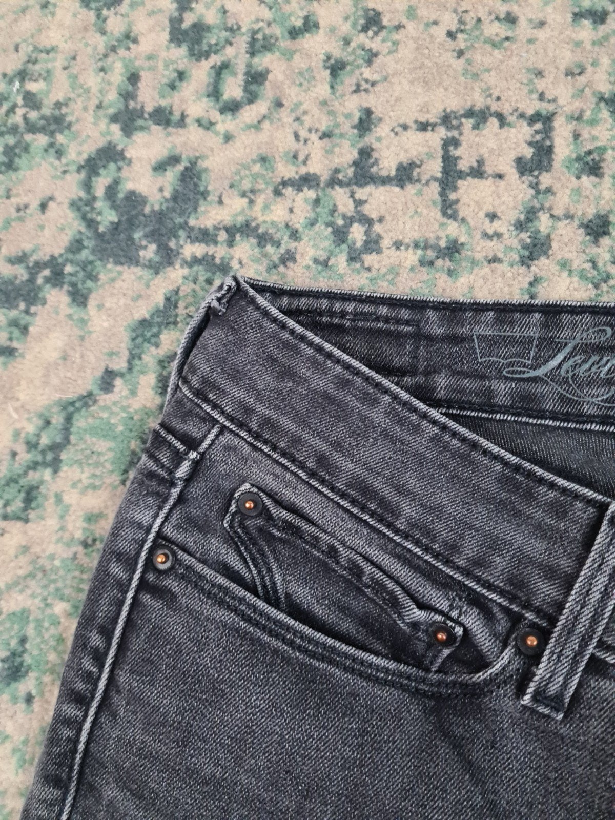 Levi’s denim curve skinny boot W28 L30 Tulsi2830 Low-rise, Zwart, Ophalen of Verzenden, W28 - W29 (confectie 36), Gedragen