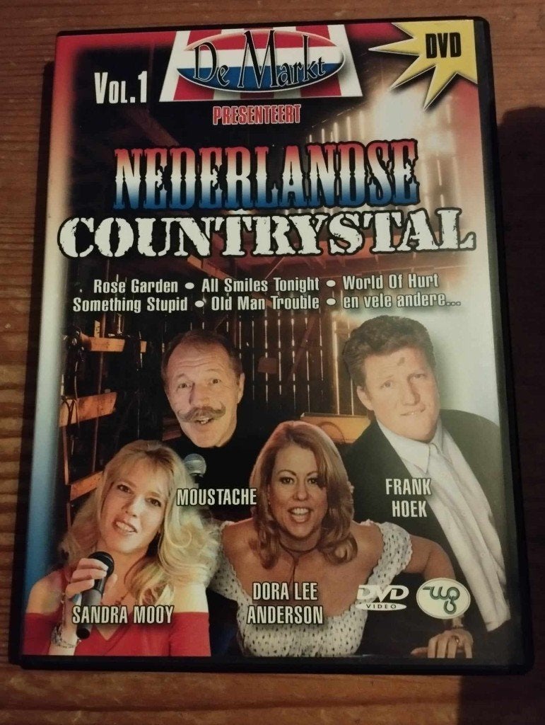 Nederlandse country artiesten op dvd, Alle leeftijden, Ophalen, Zo goed als nieuw, Muziekvideo's