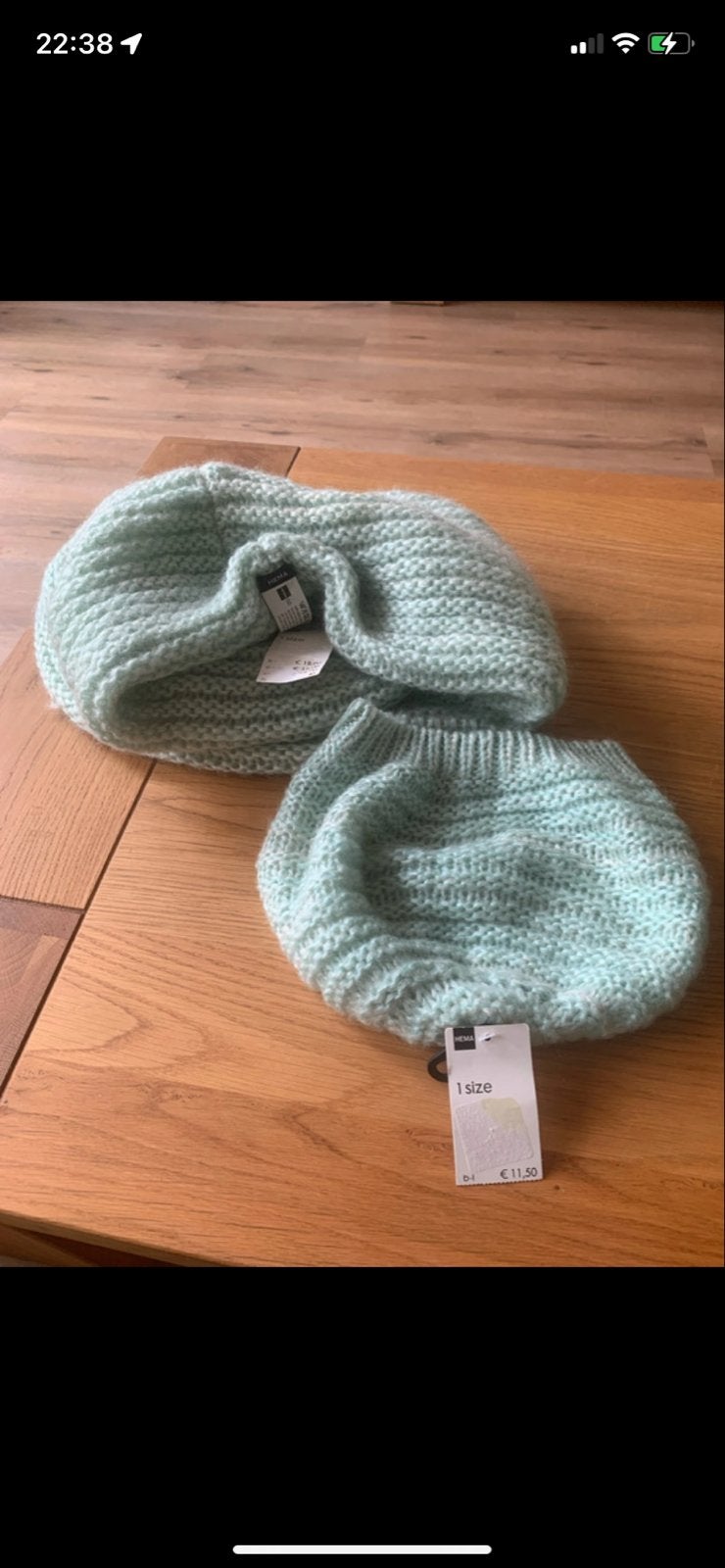Hema Muts en Sjaal Set - Nieuw, Kleding | Dames, Mutsen, Sjaals en Handschoenen, Ophalen of Verzenden, Nieuw, Maat 46/48 (XL) of groter