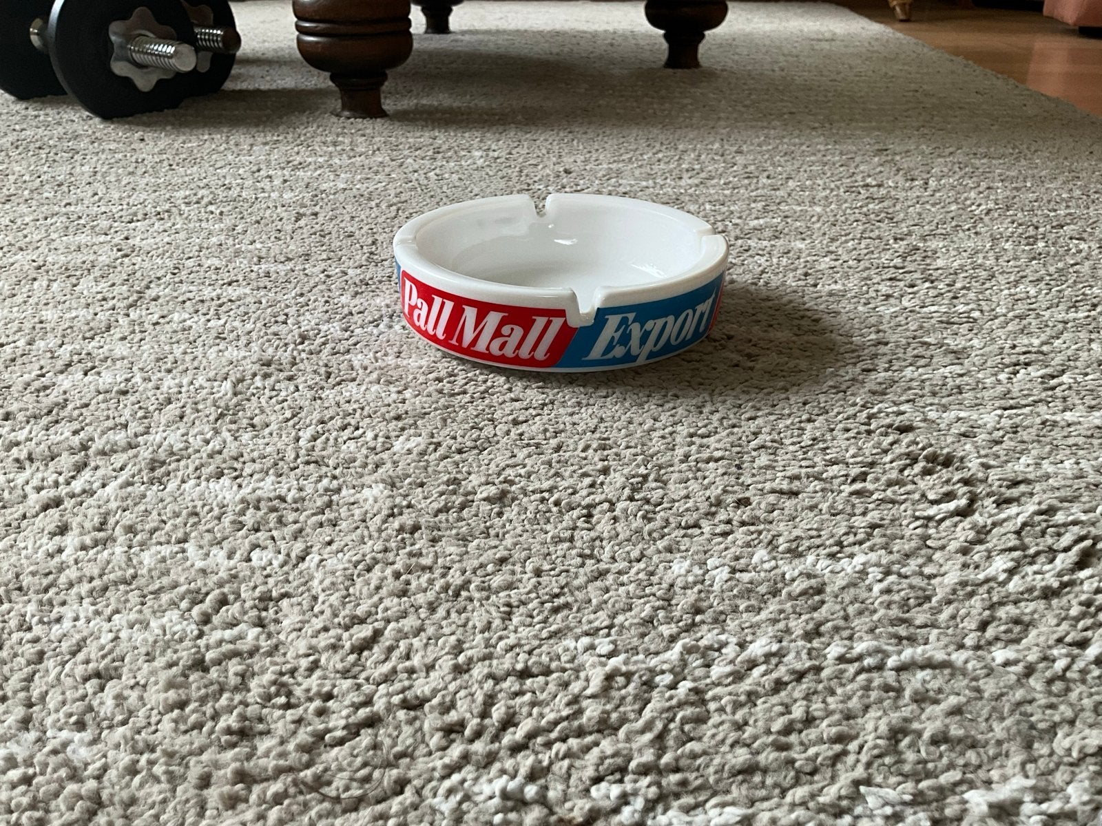 Pall Mall Export vol puur plezier asbak in nieuwstaat, Ophalen of Verzenden, Nieuw, Asbak