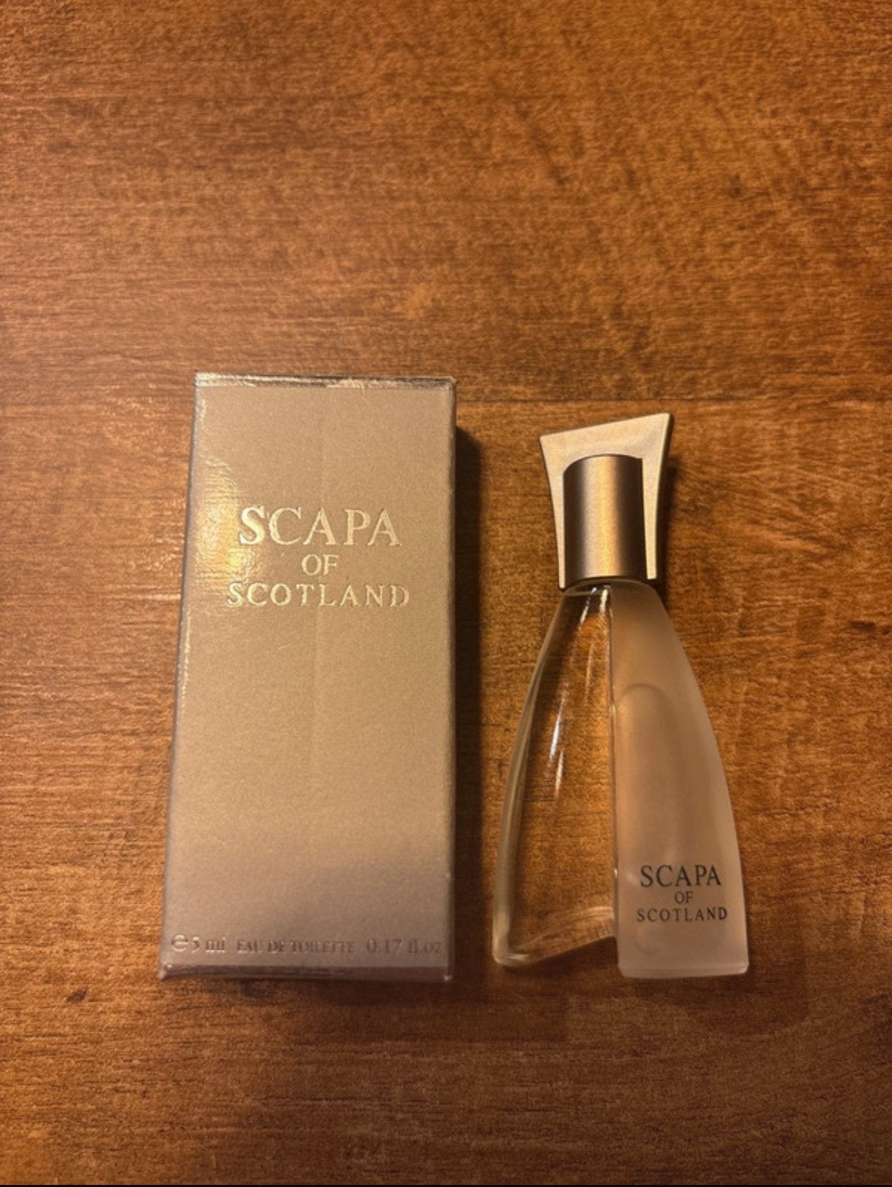 Scapa of Scotland – vintage parfum miniatuur 5 ml, Ophalen of Verzenden, Nieuw, Miniatuur, Gevuld