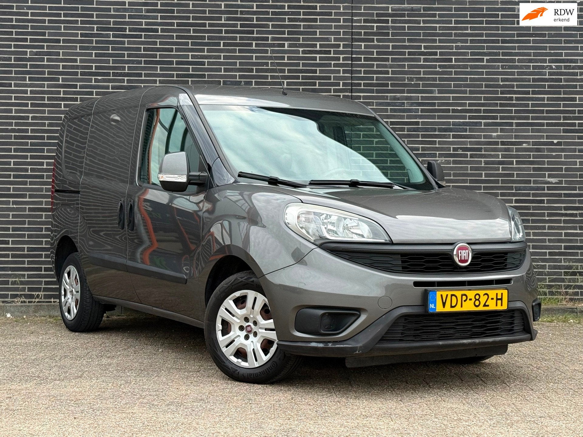 Fiat Doblò Cargo 1.3 MJ L1H1 Airco, Nieuwe Apk!, Auto's, Voorwielaandrijving, Euro 5, Gebruikt, 4 cilinders