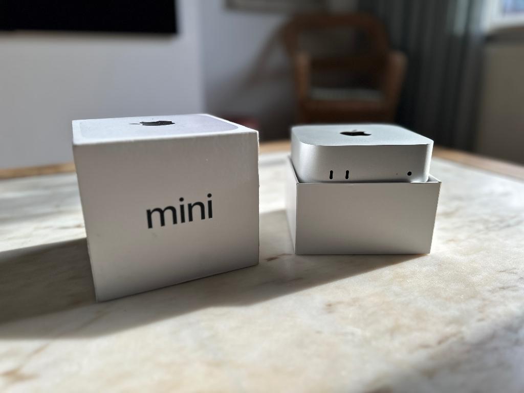 Mac mini M4 (2024) 512GB – Nieuwstaat, SSD, Zo goed als nieuw, Mac Mini, 3 tot 4 Ghz