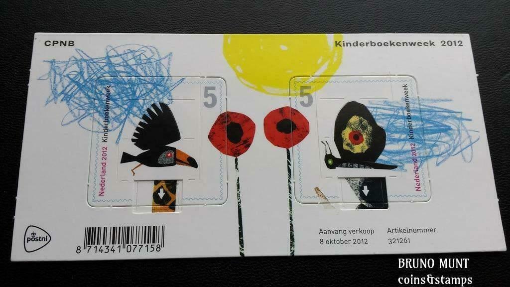 Blok Kinderboekenweek 2012 - NVPH 2999, Postzegels en Munten, Postzegels | Nederland, Verzenden, Na 1940, Postfris