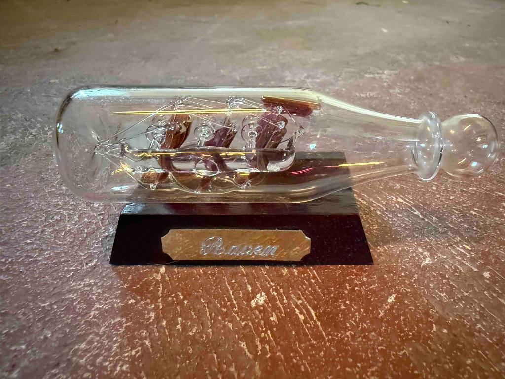 Schip in een Fles, Hobby en Vrije tijd, Modelbouw | Boten en Schepen, Ophalen of Verzenden, Gebruikt, 1:200 of kleiner, Overige merken