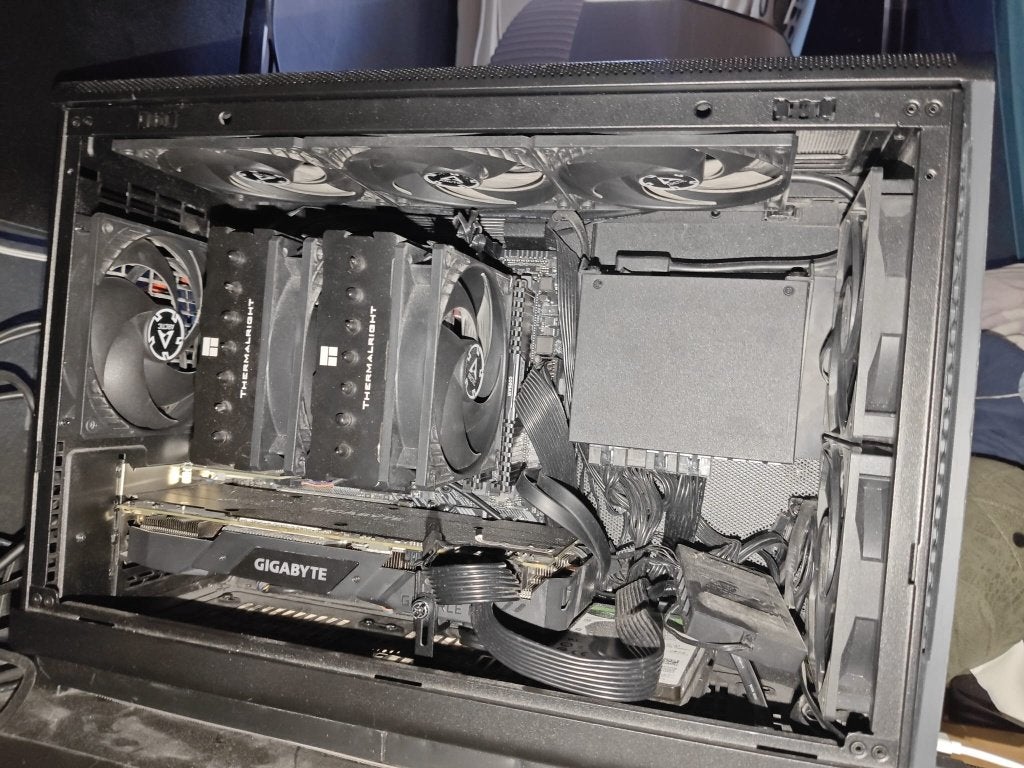 Gaming PC, Computers en Software, Desktop Pc's, Ophalen, Zelf gebouwde pc, Zo goed als nieuw, Gaming