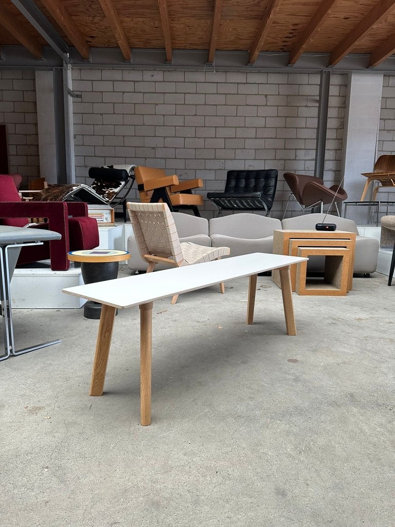 HAY CPH20 Bench by Ronan & Erwan Bouroullec, Ophalen, Hout, Gebruikt, Wit
