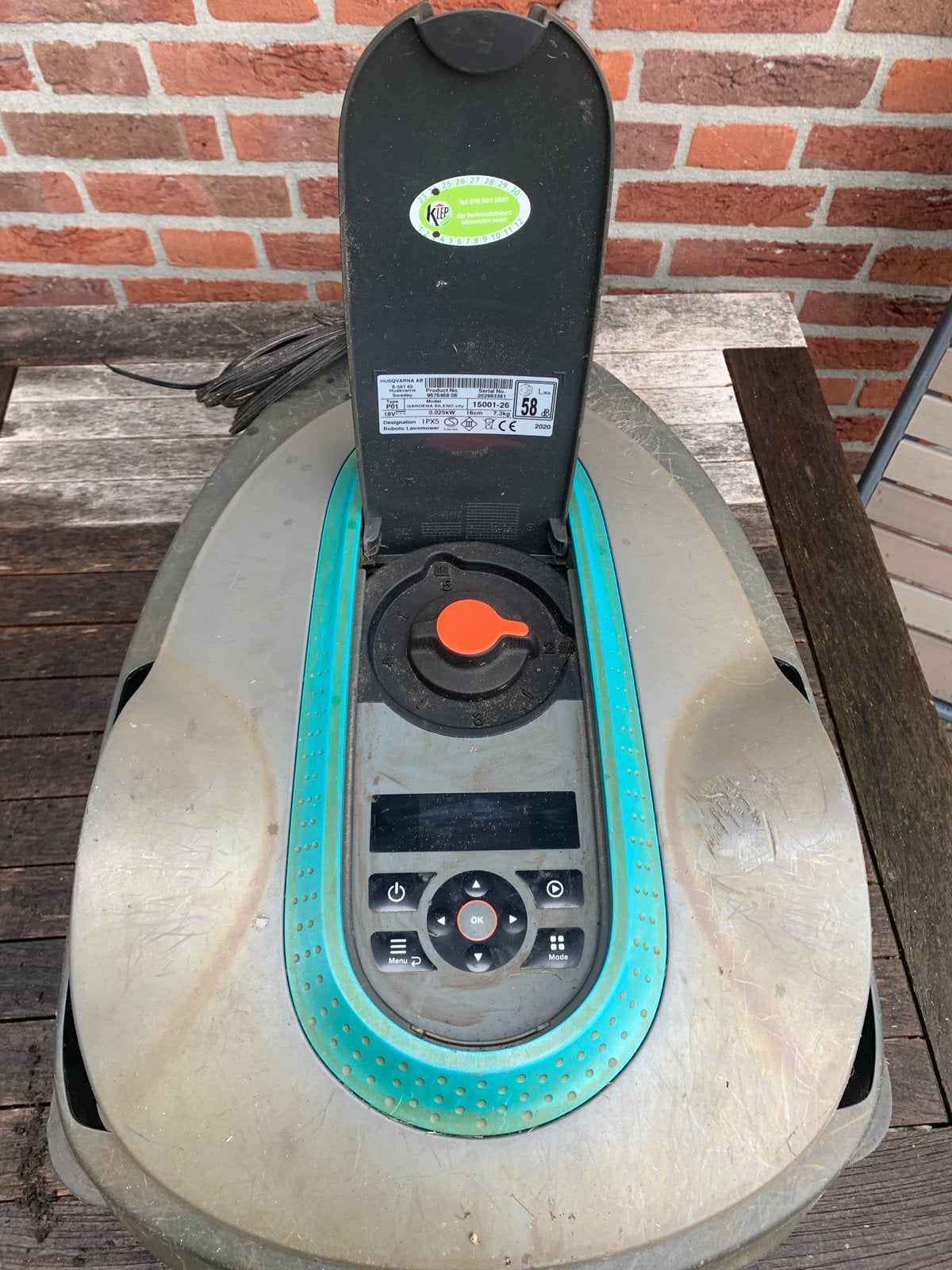 Robotmaaier, Ophalen, Gebruikt, Minder dan 20 cm