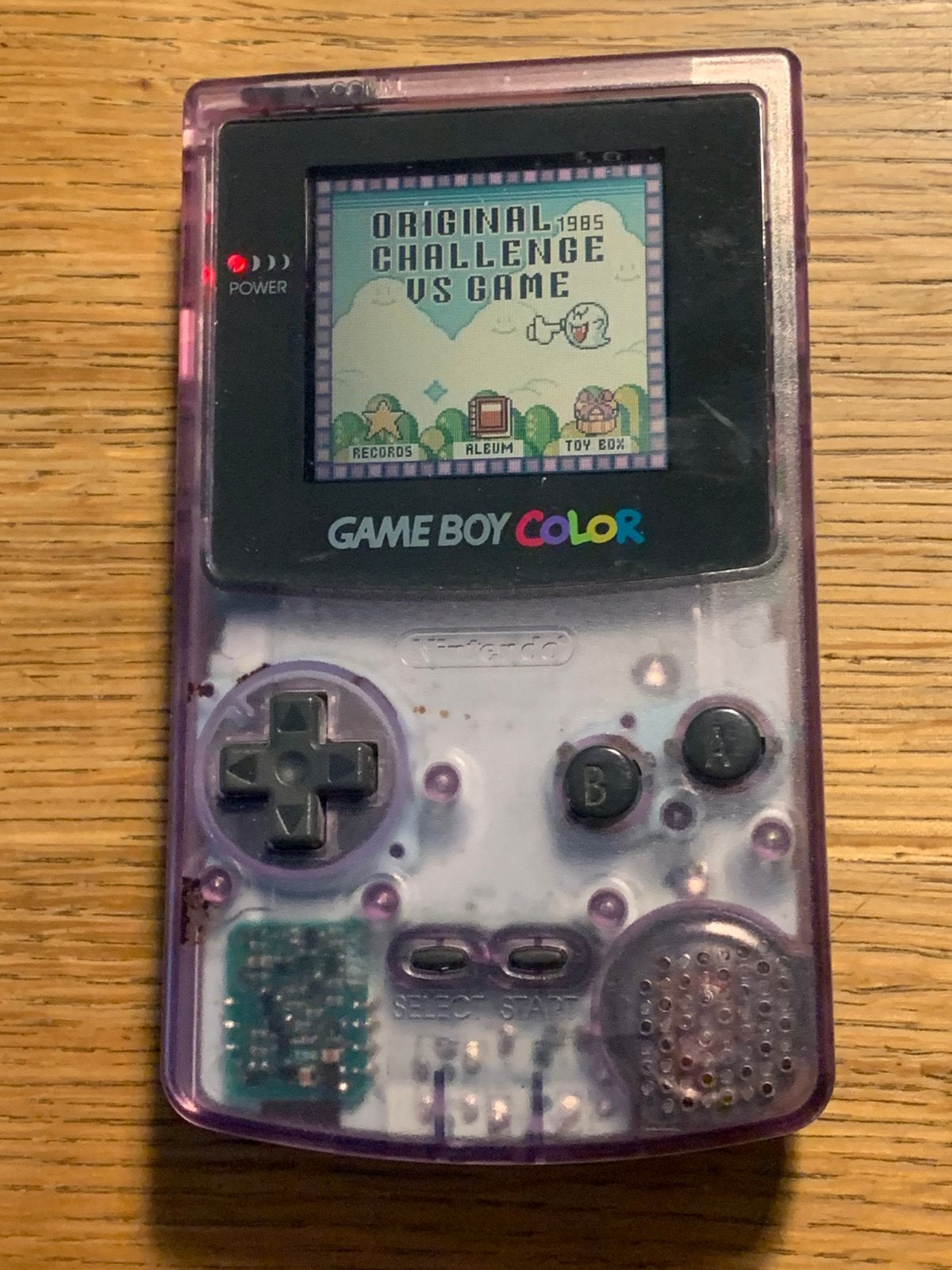 Nintendo Game Boy Color met 5 spellen en originele doos, Spelcomputers en Games, Ophalen of Verzenden, Zo goed als nieuw, Game Boy Color