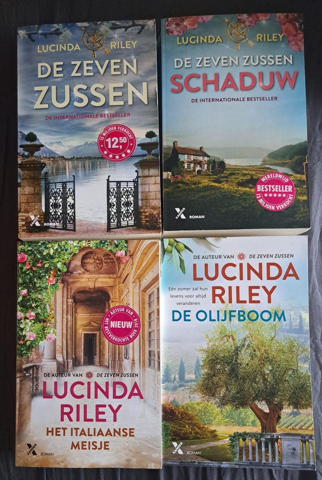 Lucinda Riley Boeken 4 stuks, Ophalen of Verzenden, Gelezen, Lucinda Riley, Nederland