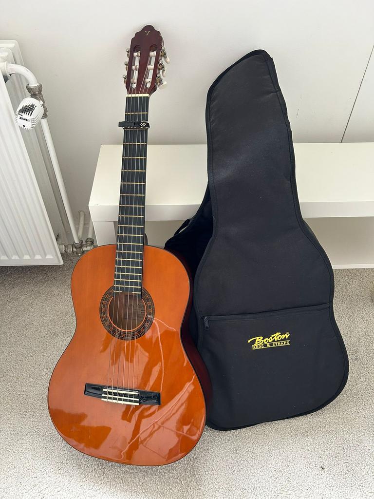 Valencia 4/4 studie gitaar, Ophalen, Klassieke of Spaanse gitaar