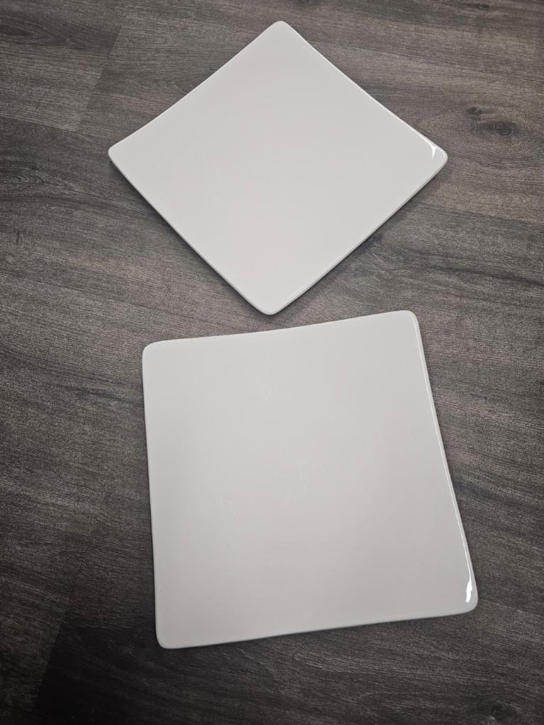Dudson Borden vierkante borden - 38 stuks 29 bij 29 cm, Ophalen of Verzenden