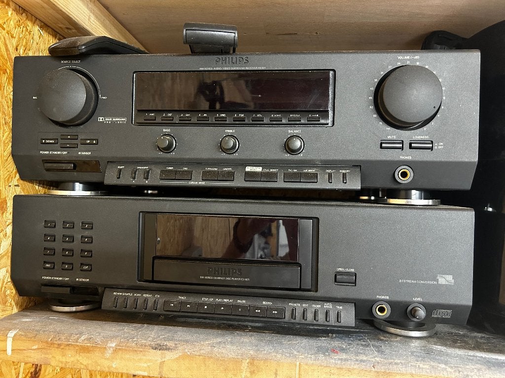 Philips FR931 + CD931 + FB652, Ophalen, Philips, Gebruikt, Losse componenten