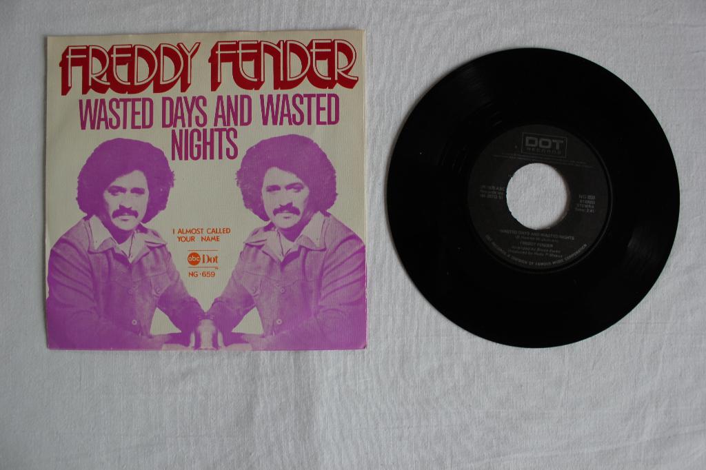 Freddy fender - wasted days and wasted nights, Cd's en Dvd's, Vinyl Singles, Ophalen of Verzenden, Zo goed als nieuw, Pop