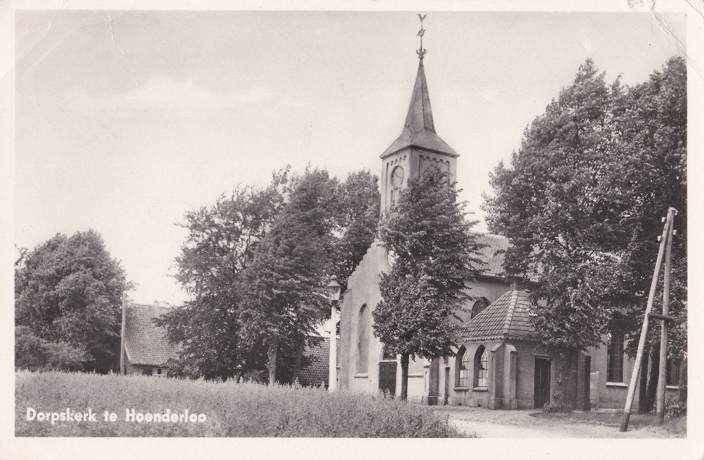 Hoenderloo Dorpskerk, Ophalen of Verzenden, 1960 tot 1980, Gelopen, Gelderland