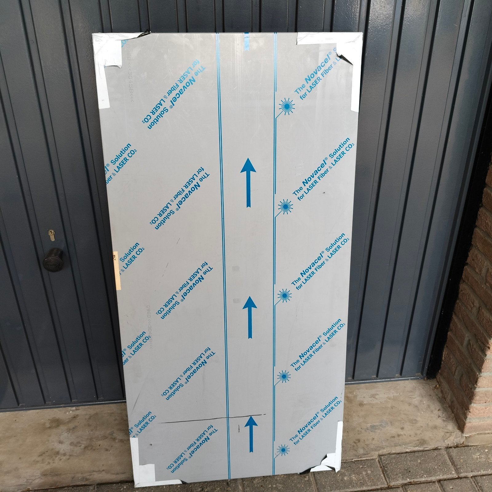 Nieuw RVS Werkblad 123x59 cm met Pootuitsparingen, Ophalen, Nieuw, Metaal