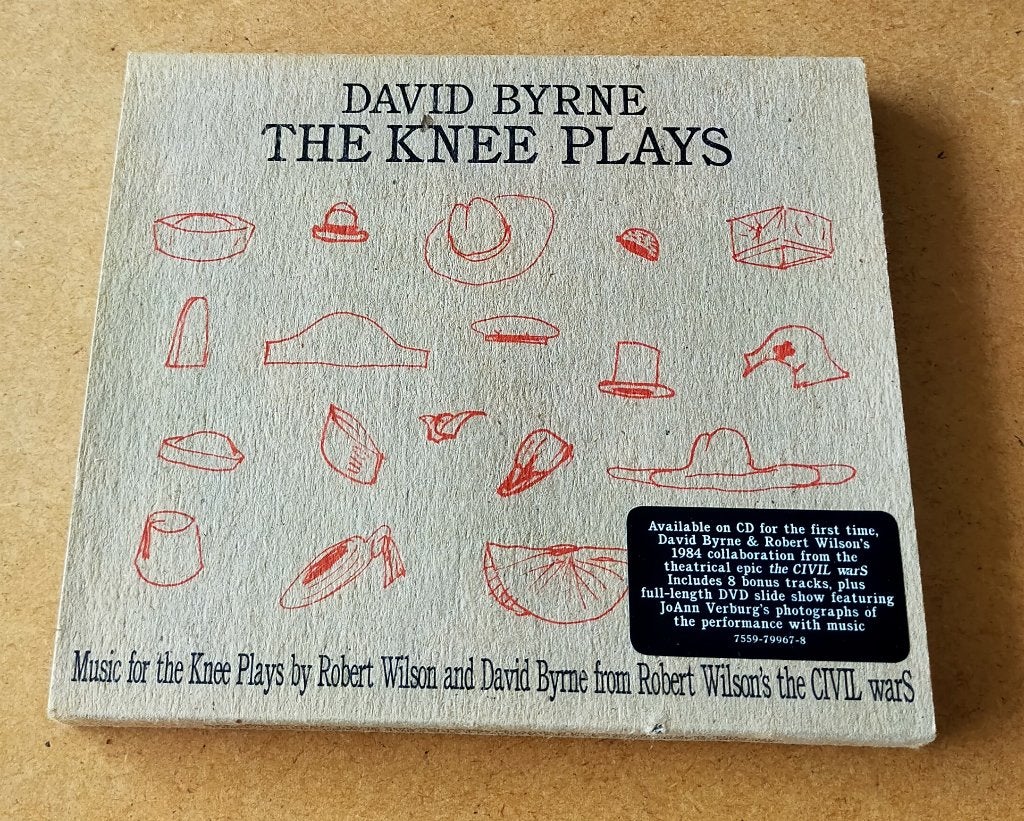 David Byrne The Knee Plays CD + DVD Robert Wilson 1984/2007, Ophalen of Verzenden, Gebruikt, Jazz