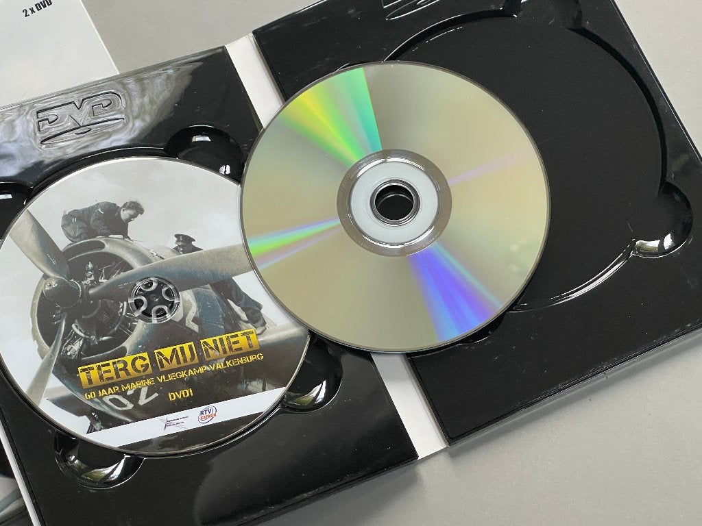 marine DVD Terg mij niet 60 jaar Marine Vliegkamp Valkenburg, Ophalen of Verzenden, Marine, Nederland, Overige typen