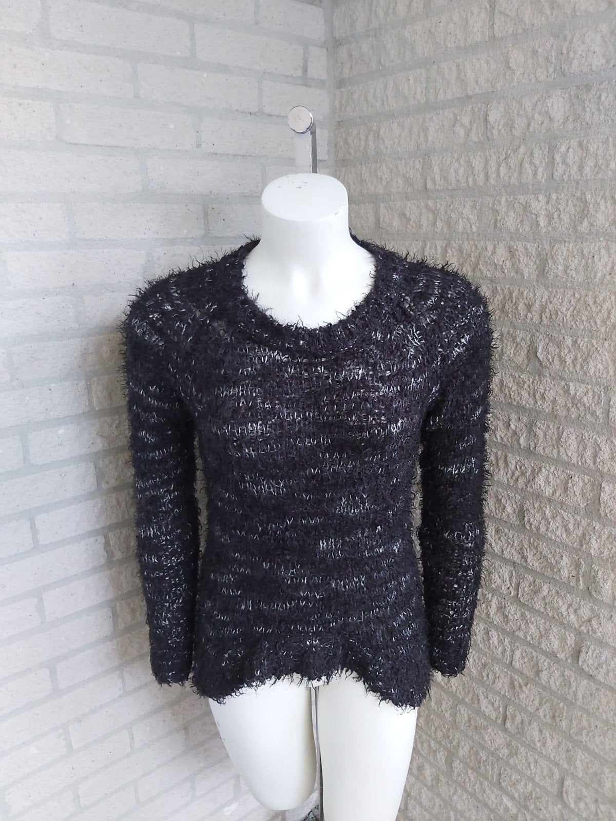 Zwarte fluffy trui van Vero Moda maat XS, Vero Moda, Zwart, Nieuw, Ophalen of Verzenden