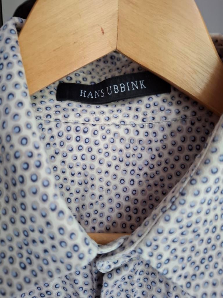 Hans Ubbink overhemd maat XL, Kleding | Heren, Overhemden, Wit, Hans Ubbink, Ophalen of Verzenden, Gedragen