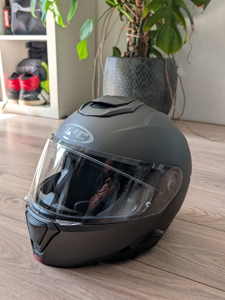 HJC i91 Systeemhelm - Maat L, Motoren, Ophalen, Systeemhelm, Dames, HJC
