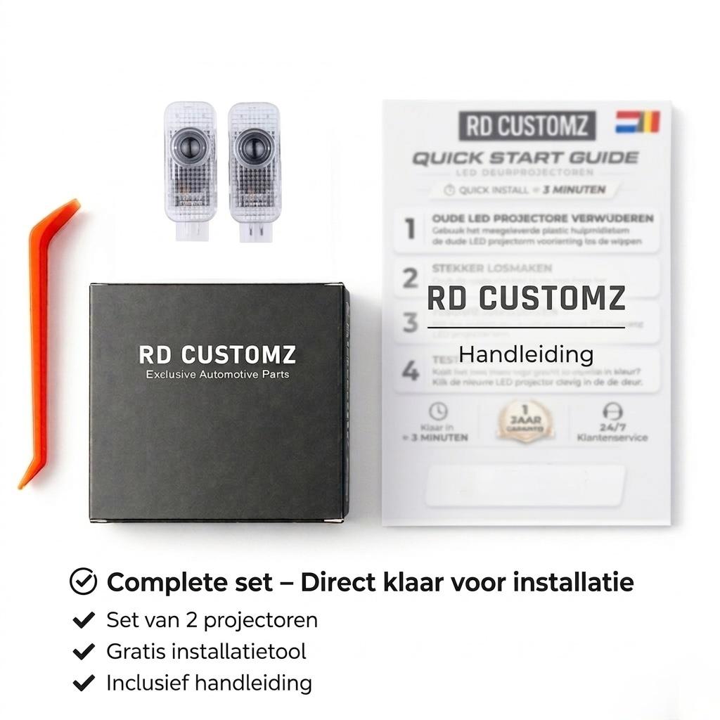 RD Customz Instapverlichting Geschikt voor Audi – Set van 2, Verzenden