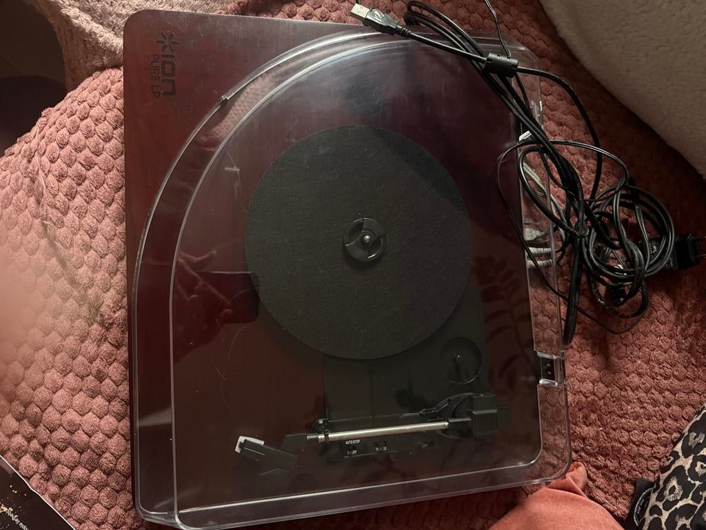 ION Pure LP Platenspeler met USB-aansluiting, Zo goed als nieuw, USB-aansluiting, Platenspeler, Ophalen