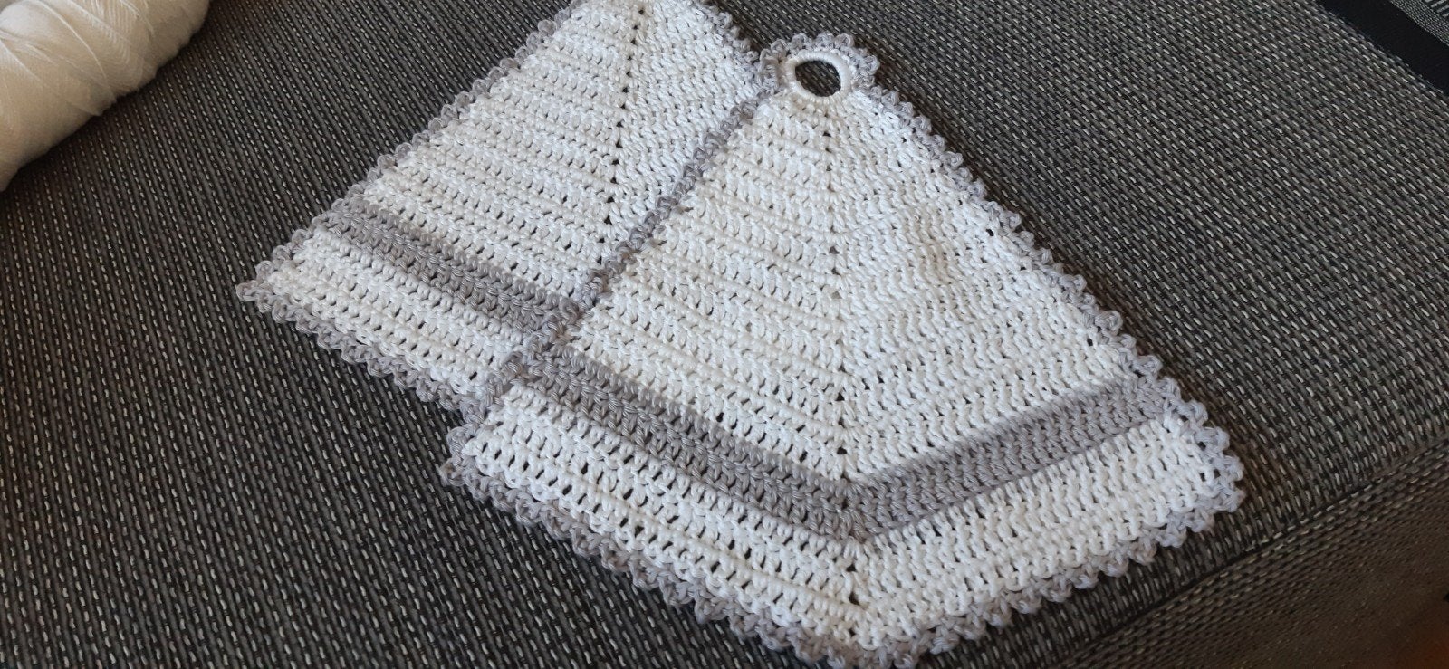 Katoenen Pannelappen, Huis en Inrichting, Keuken | Textiel, Verzenden, Nieuw, Wit