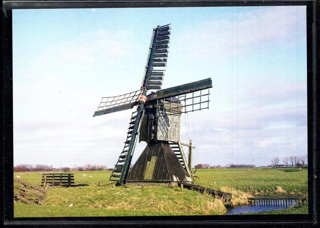 molen; Polldermolen Fatum te Tzum., Verzenden, 1980 tot heden, Ongelopen, Friesland