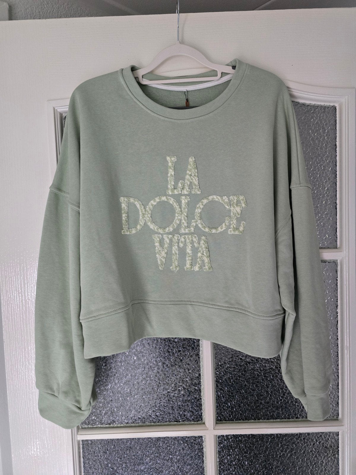 nieuwe trui mooij mint 38 40 42 44, Kleding | Dames, Ophalen of Verzenden, Nieuw, Maat 38/40 (M), Groen