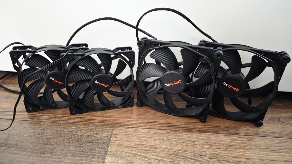Be Quiet! Silent Wings 3 & Pure Wings PC casefans, Ophalen, Zo goed als nieuw, Luchtkoeling