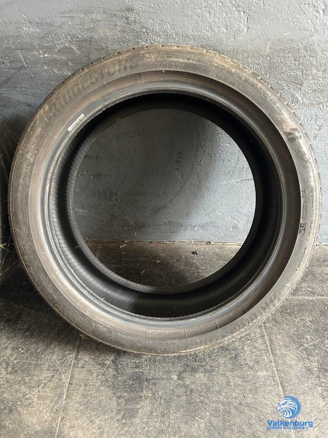 6mm! Zomerbanden 245/40R19 Bridgestone Turanza T005, 19 inch, -, -, Ophalen of Verzenden