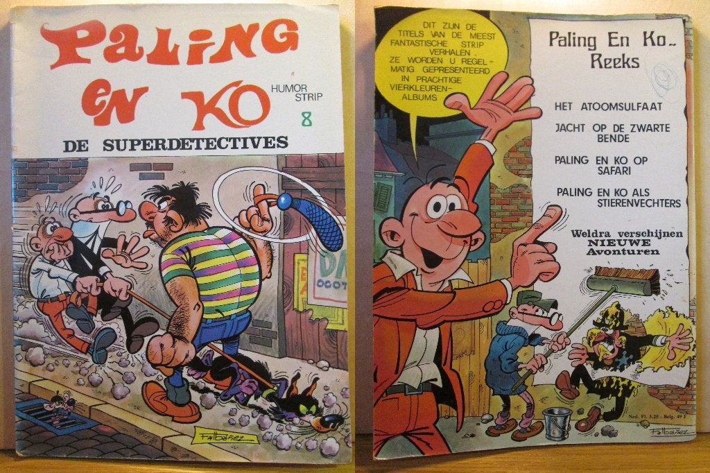 Paling en Ko, 3x (SC), Meerdere stripboeken, Ophalen of Verzenden, Zo goed als nieuw, Francisco Ibáñez
