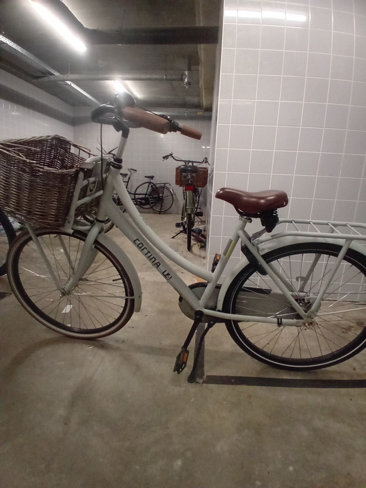 Damesfiets Cortina, Ophalen, Terugtraprem, 47 tot 50 cm, Versnellingen