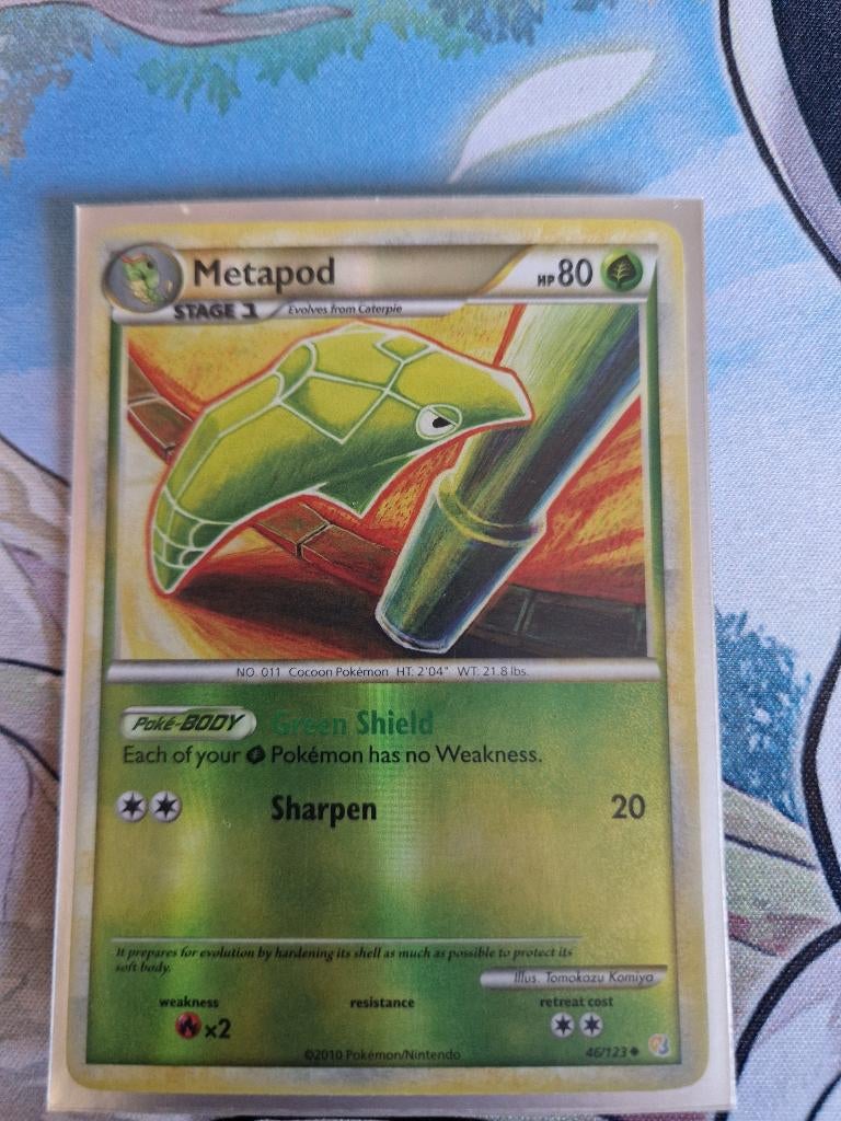 Metapod 46/123, Ophalen of Verzenden, Gebruikt, Losse kaart
