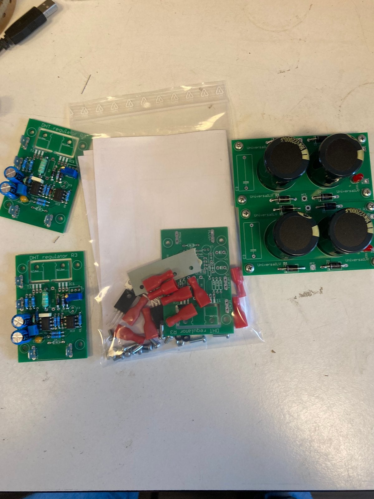 1.5A DHT regulator stroombron conplete kit, Ophalen of Verzenden, Buis of Buizen