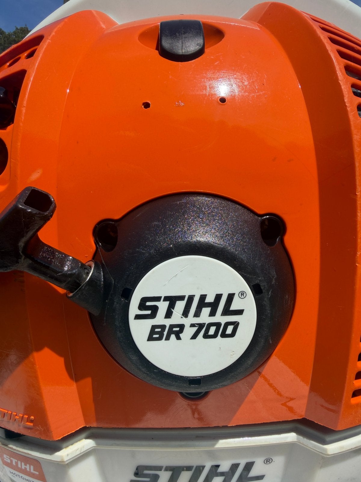 ‼️ stihl br700 bladbladzer ‼️, Ophalen, Zo goed als nieuw, Benzine