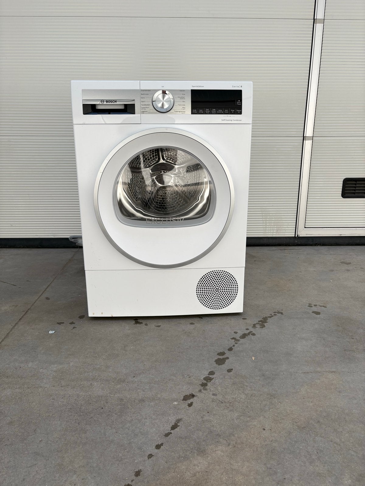 Bosch Serie 6 warmtepompdroger 8kg - 1 jaar oud, Witgoed en Apparatuur, Wasdrogers, Zo goed als nieuw, Overige typen, Voorlader