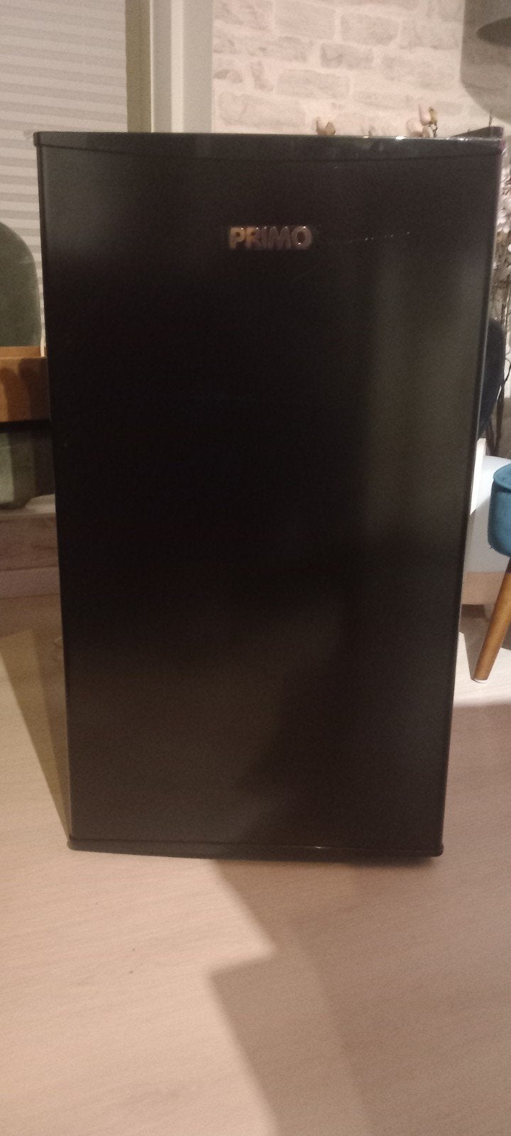 Koelkast met Vriesvak - Primo Zwart NIEUW, Nieuw, Minder dan 75 liter, 45 tot 60 cm, Met vriesvak