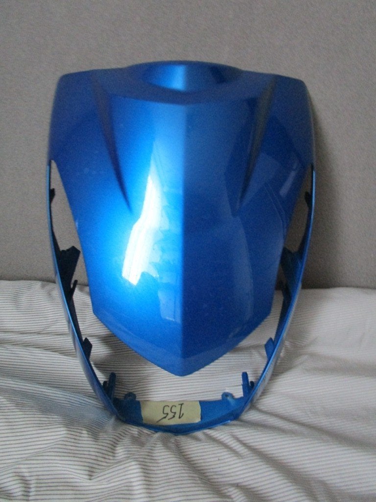 Nr.255: Frontkap kap voor Peugeot Kisbee 50 blauw, Ophalen of Verzenden, Zo goed als nieuw, Kap, Peugeot