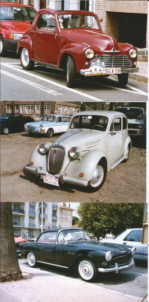 11 echte Simca-foto's, Verzenden, Zo goed als nieuw, Auto's